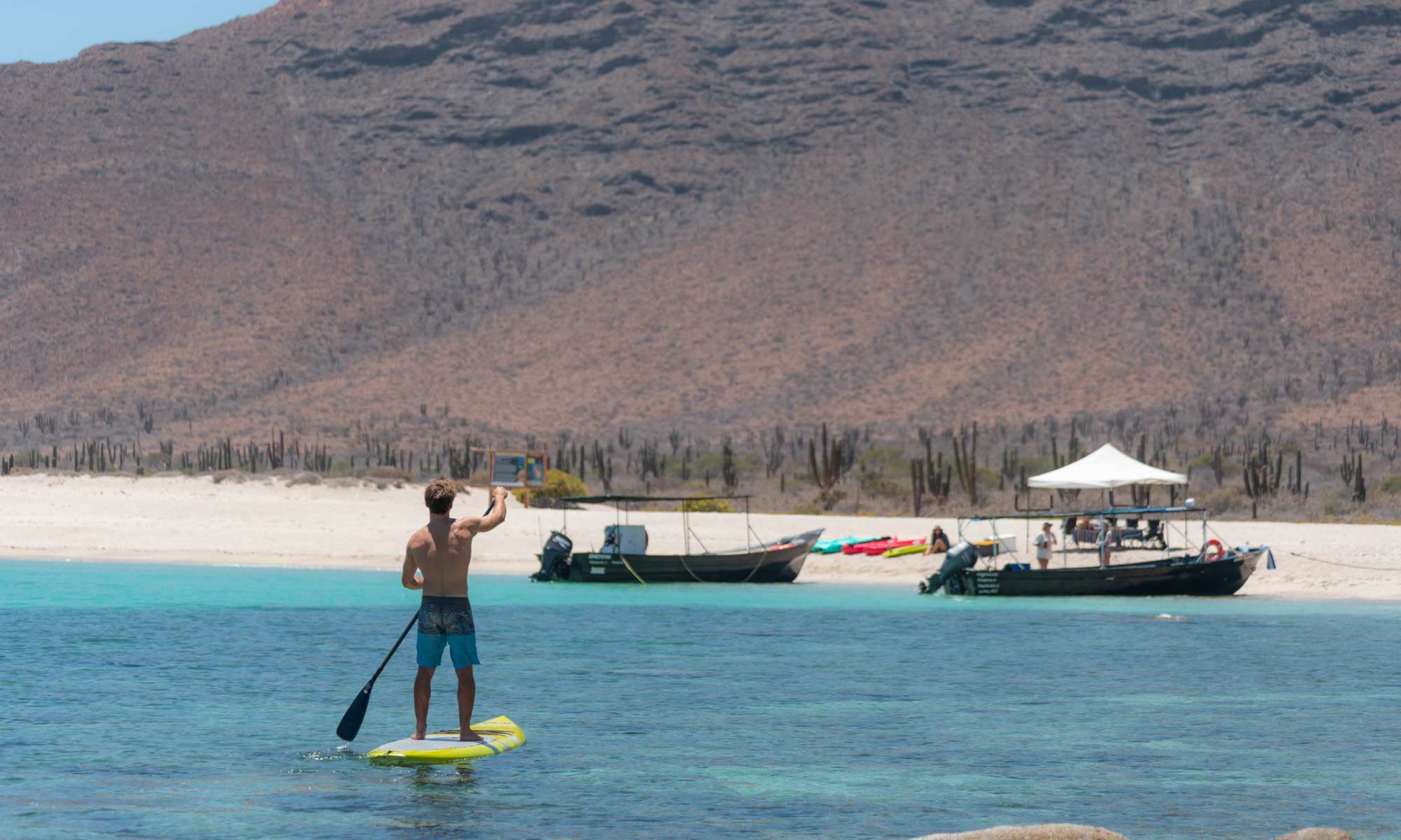unesco Espiritu santo island camp