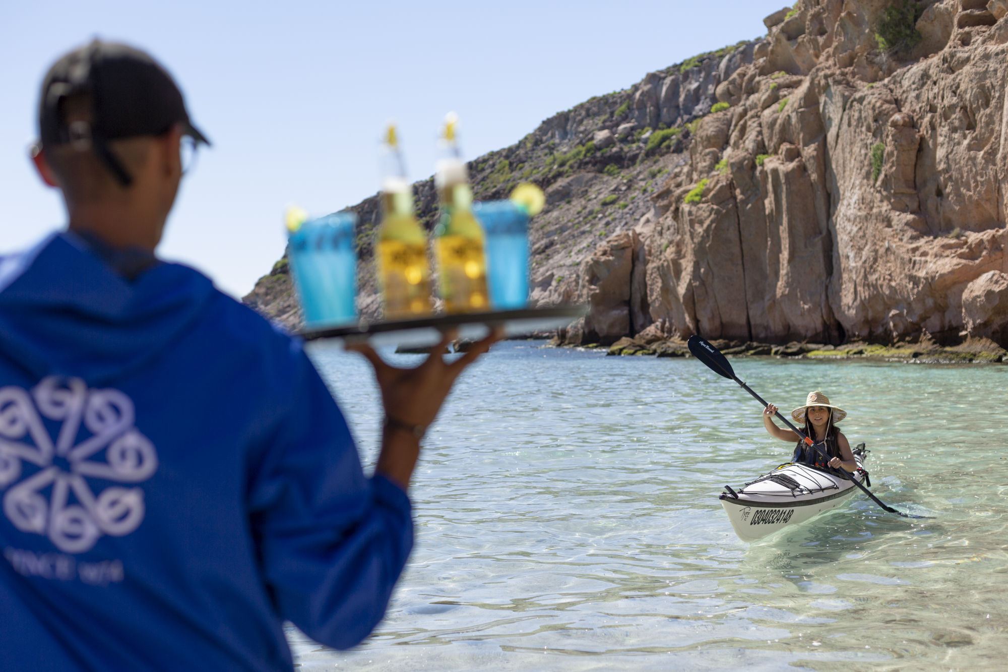 Kayaking in the Sea of Cortez
