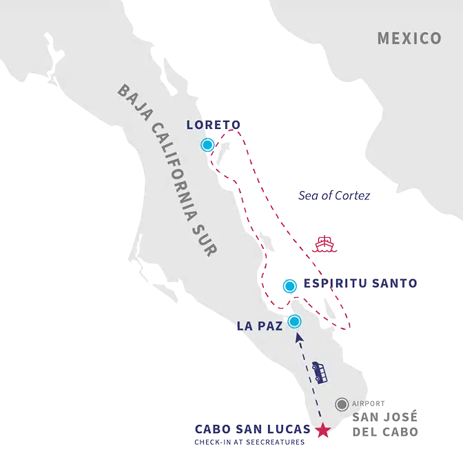 Adventure Sailing itinerary