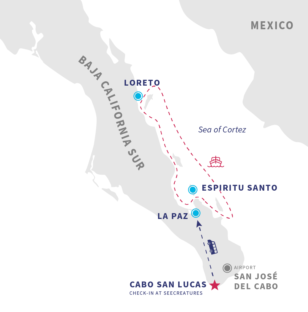 Adventure Sailing itinerary