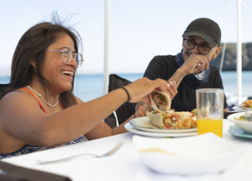 Lunch break on espiritu santo island